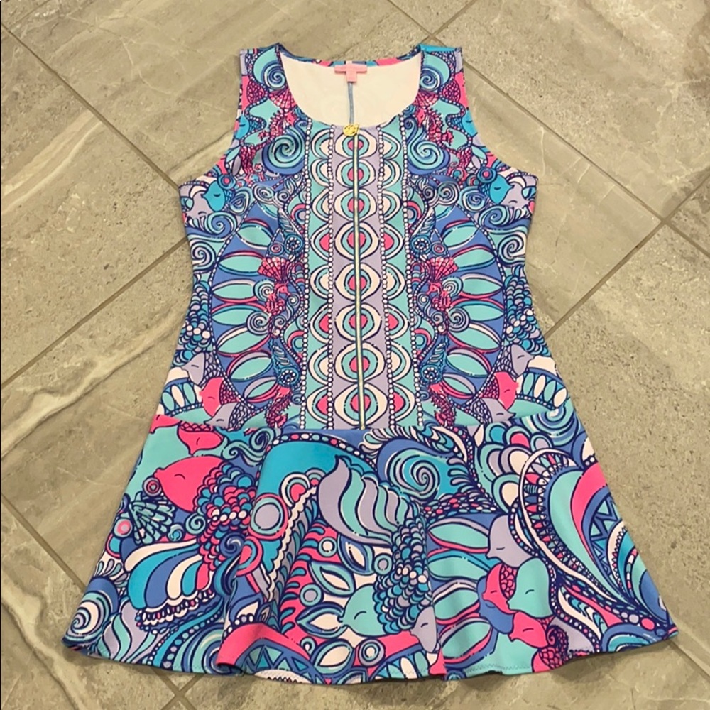 EUC Lilly Pulitzer Fish Print Dress